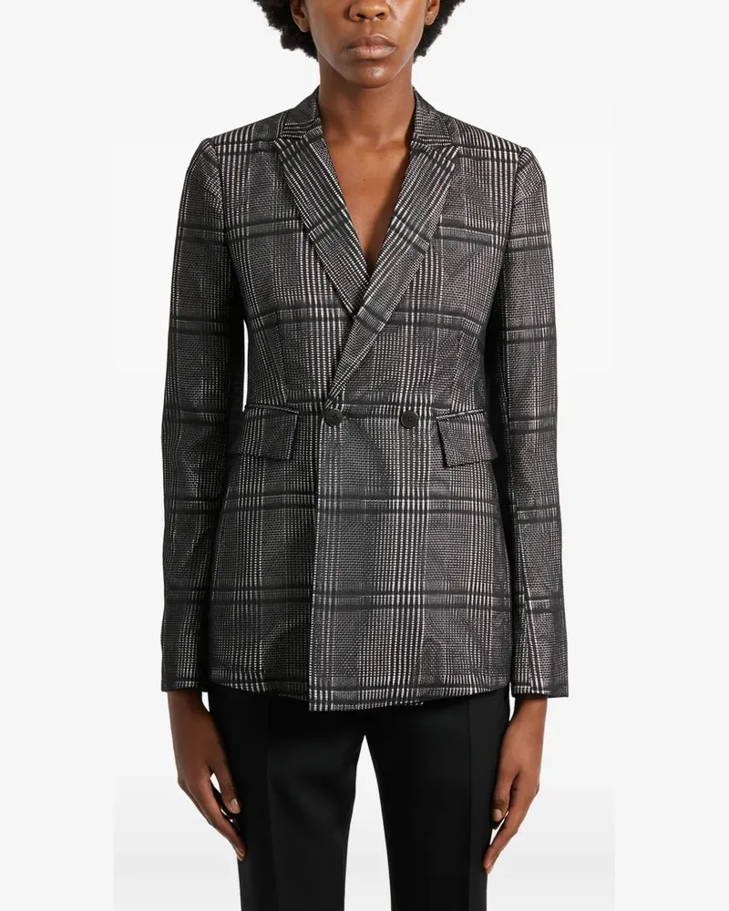 Sapio double-breasted blazer - Schwarz Schwarz