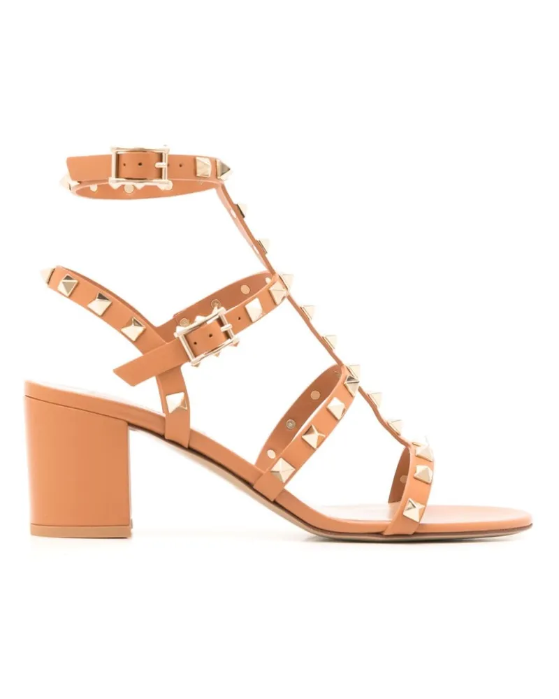 Valentino Garavani Rockstud Sandalen 60mm - Orange Orange