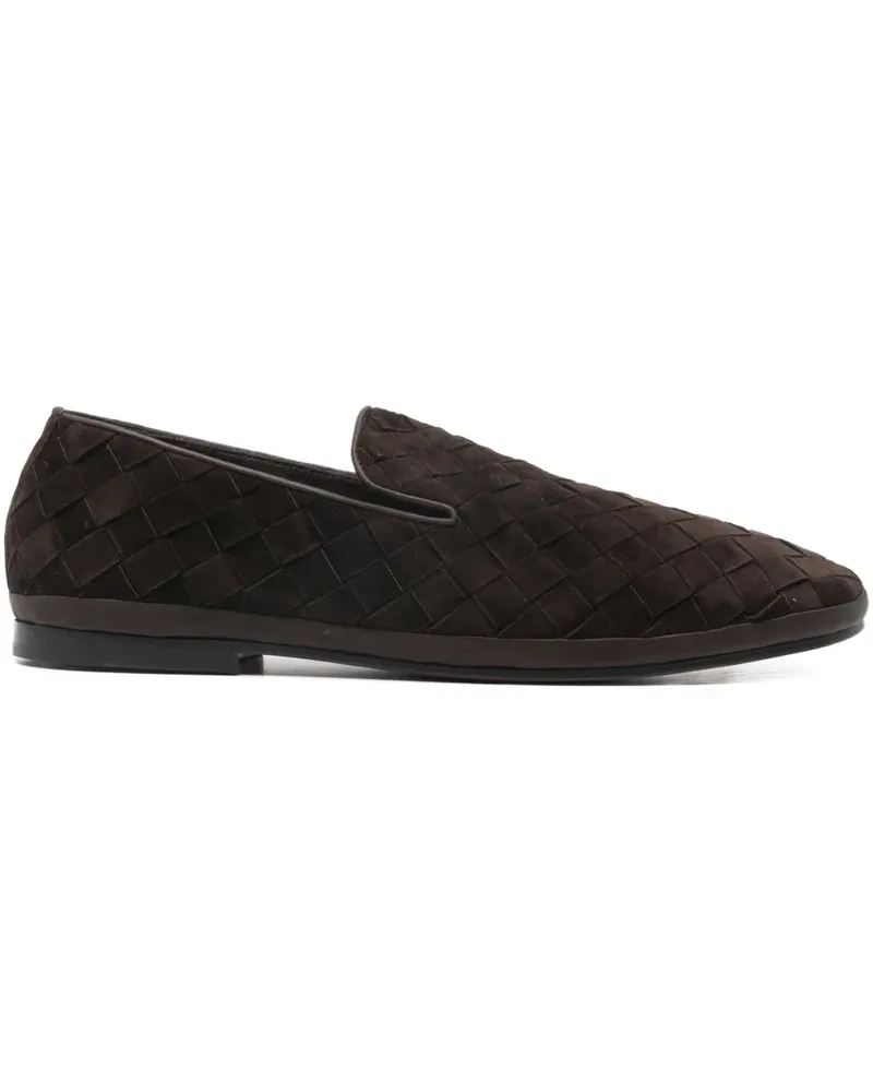 Henderson woven-design loafers - Braun Braun