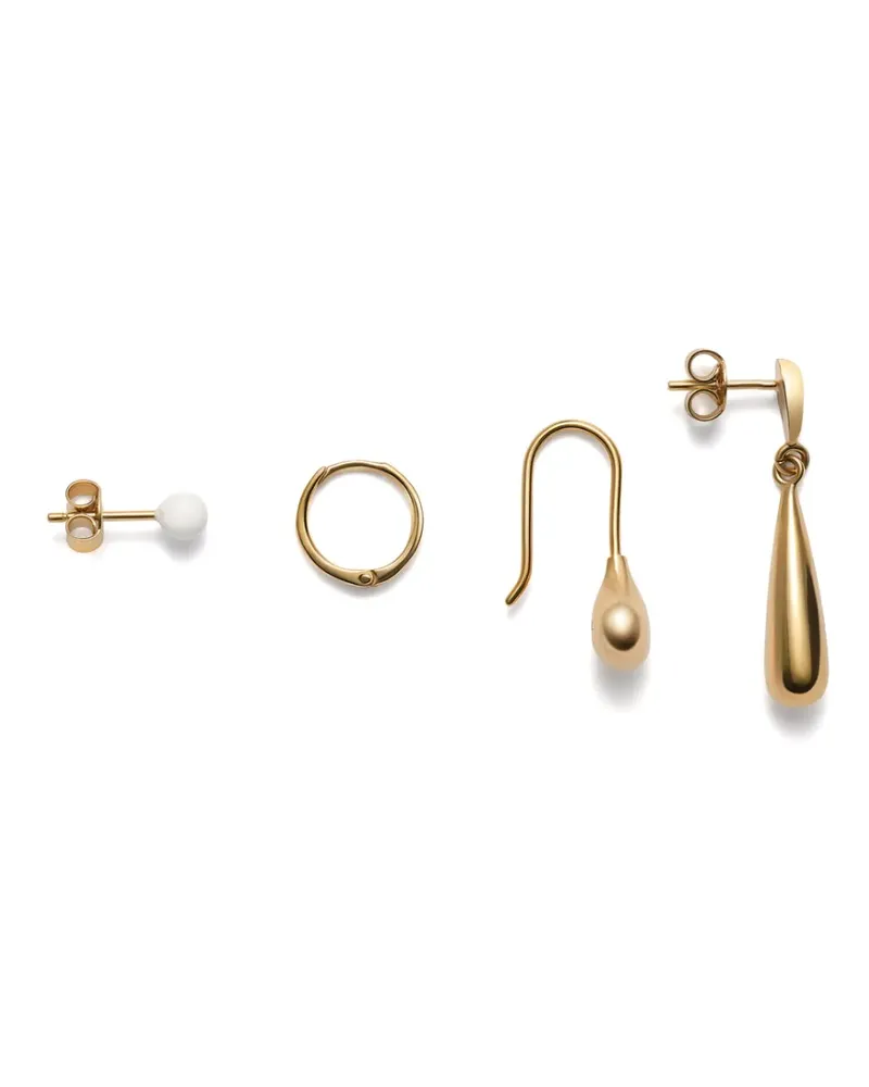 Christophe Lemaire Ohrringe mit Tropfenanhänger - Gold Gold