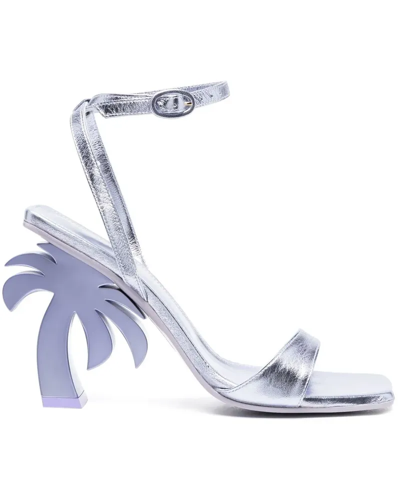 Palm Angels Sandalen mit Palmen-Absatz - Violett Violett