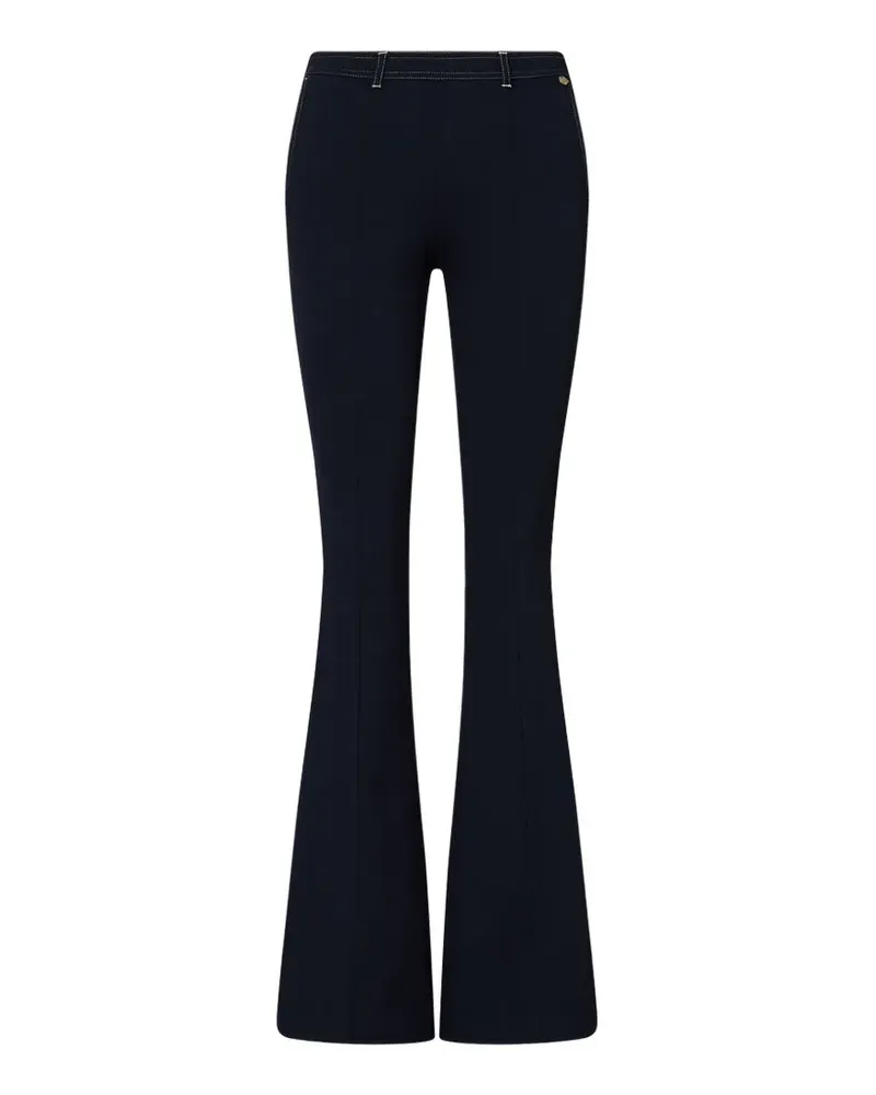 Liu Jo Ausgestellte Jersey-Hose - Blau Blau
