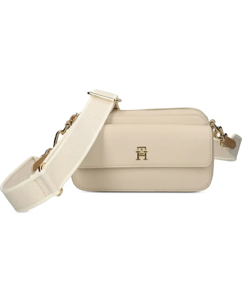 Tommy Hilfiger Umhängetasche mit Klappentasche - Nude Nude