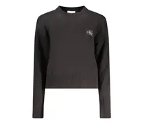 logo-patch sweater - Braun