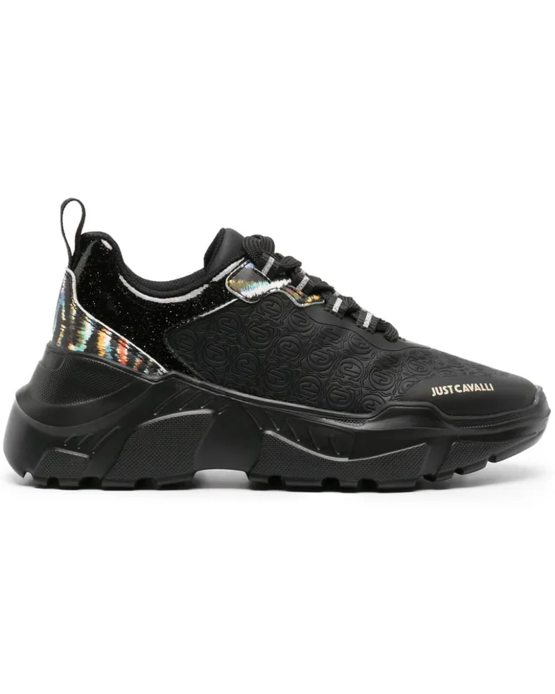 Just Cavalli Sneakers mit dicker Sohle - Schwarz Schwarz