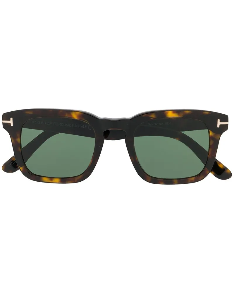 Tom Ford Sonnenbrille in Schildpattoptik - Braun Braun