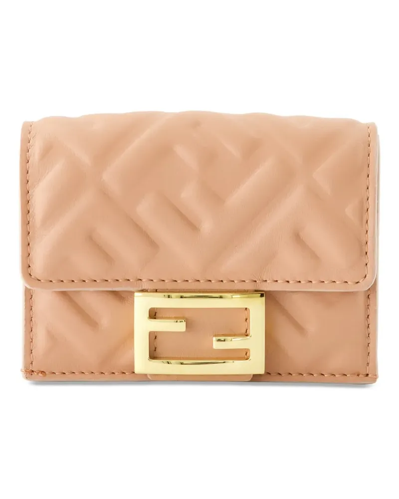 Fendi Micro Baguette Portemonnaie - Rosa Rosa