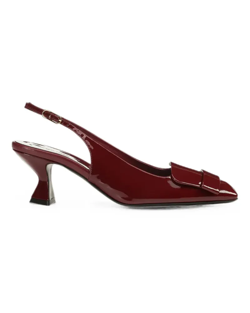 Sergio Rossi Sculpt slingback pumps - Rot Rot