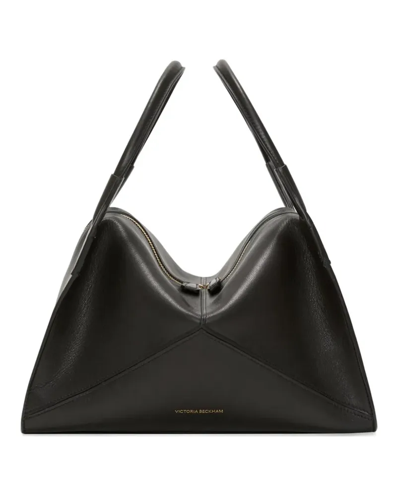 Victoria Beckham Tote Bag aus Leder - Schwarz Schwarz