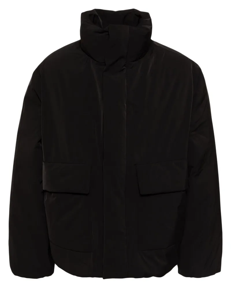 HUGO BOSS Wasserabweisende Steppjacke - Schwarz Schwarz