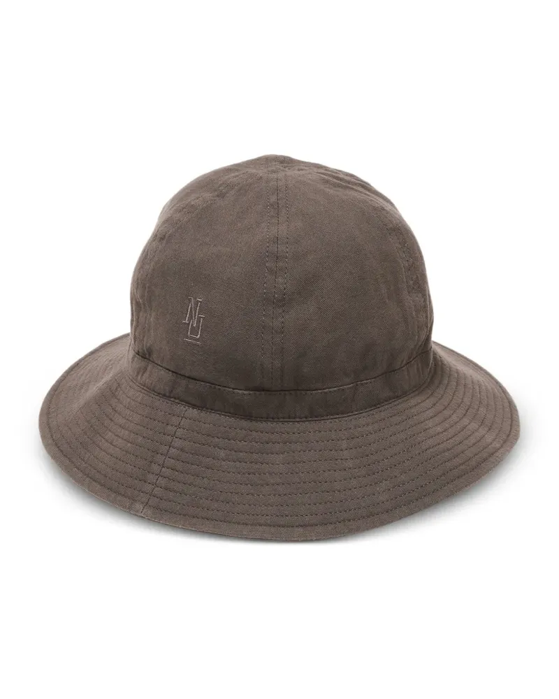 Undercover Fischerhut mit Logo-Stickerei - Braun Braun