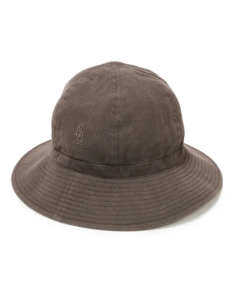 Undercover Fischerhut mit Logo-Stickerei - Braun Braun