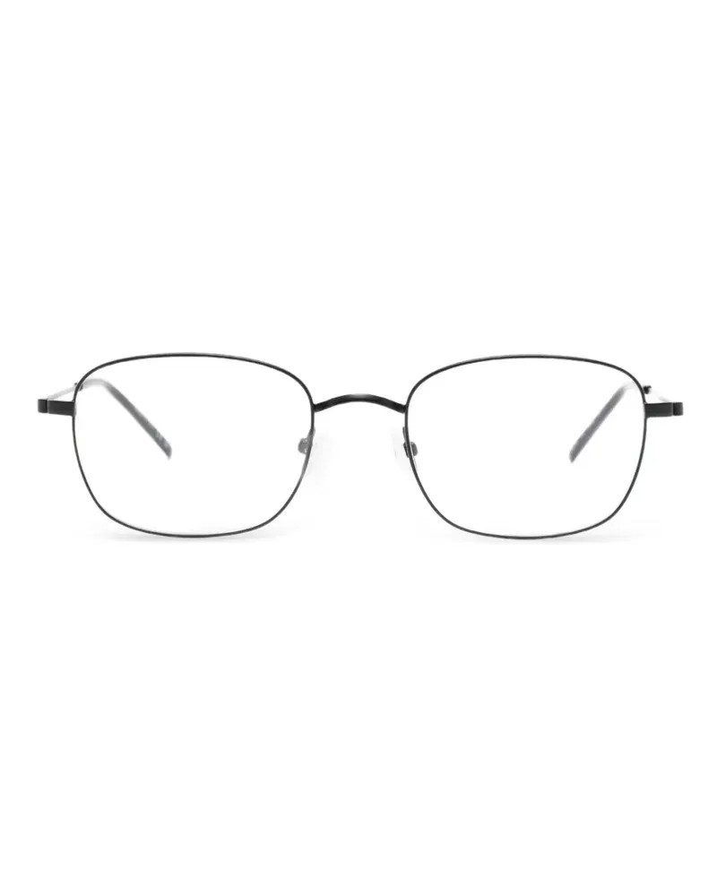 Saint Laurent Brille mit ovalem Gestell - Schwarz Schwarz