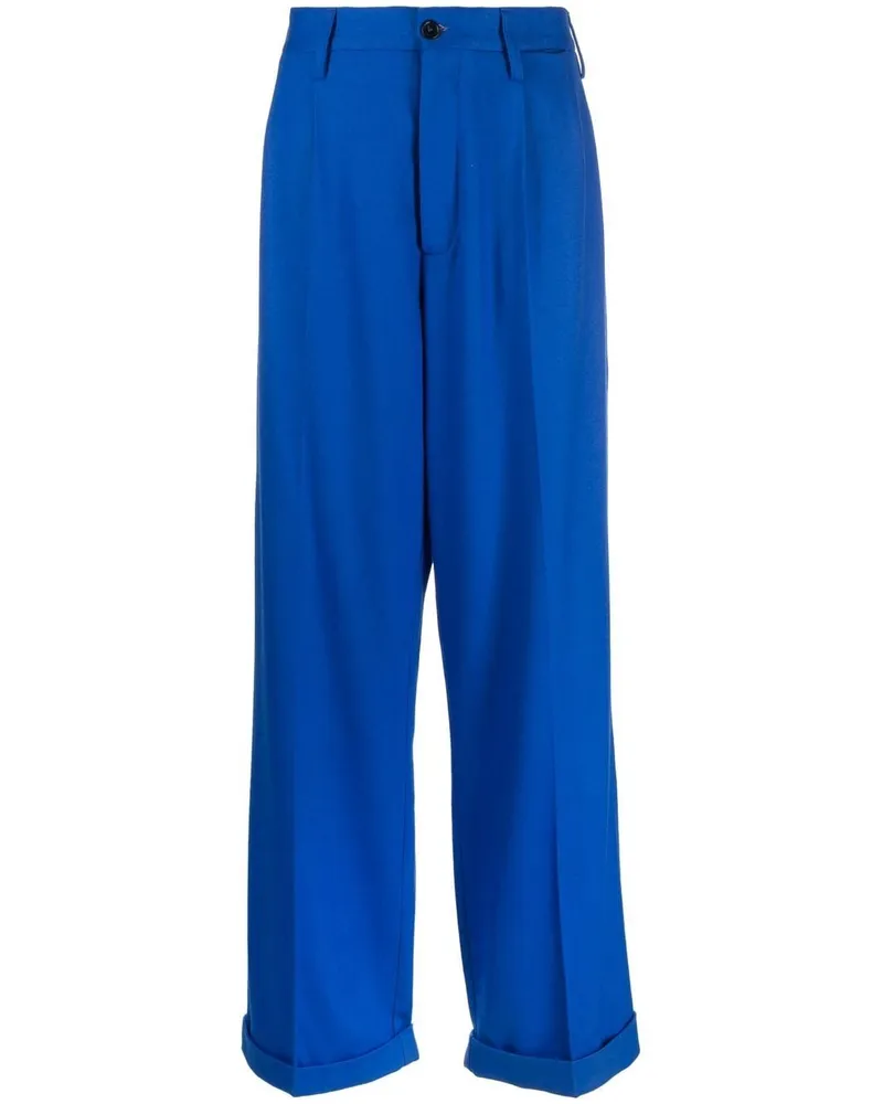 Marni Klassische High-Waist-Hose - Blau Blau