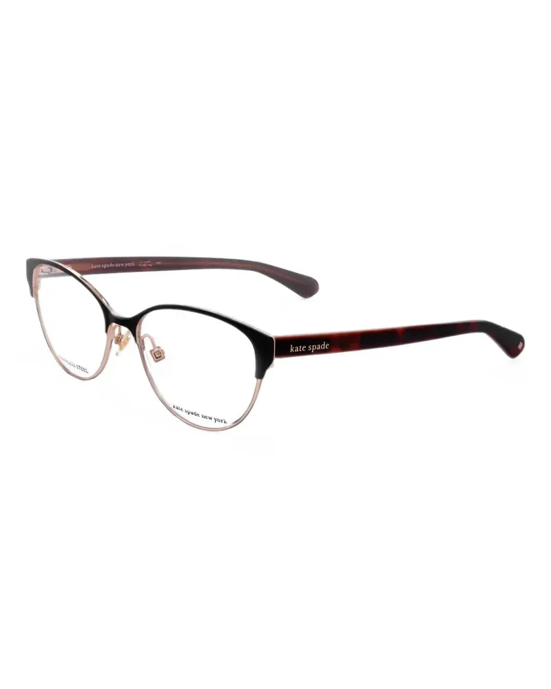 Kate Spade Emelyn Brille in Schildpattoptik - Schwarz Schwarz