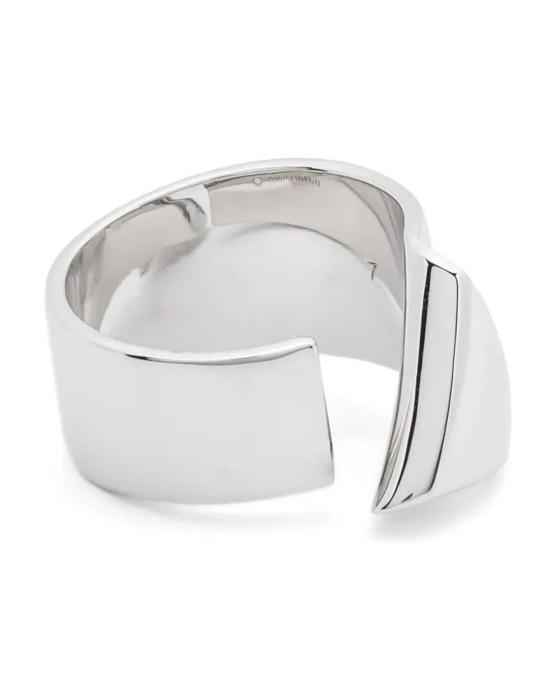 Eddie Borgo Folded ring - Silber Silber
