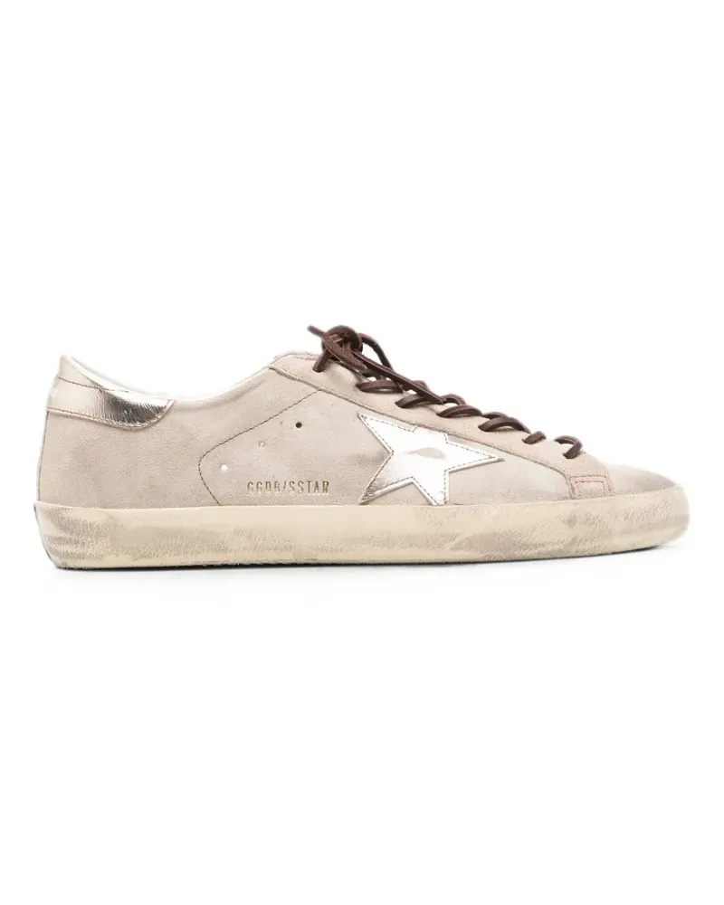Golden Goose Super-Star suede sneakers - Nude Nude