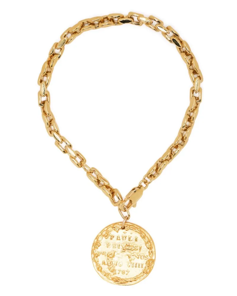 Alighieri Il Leone gold-plated bracelet Gold