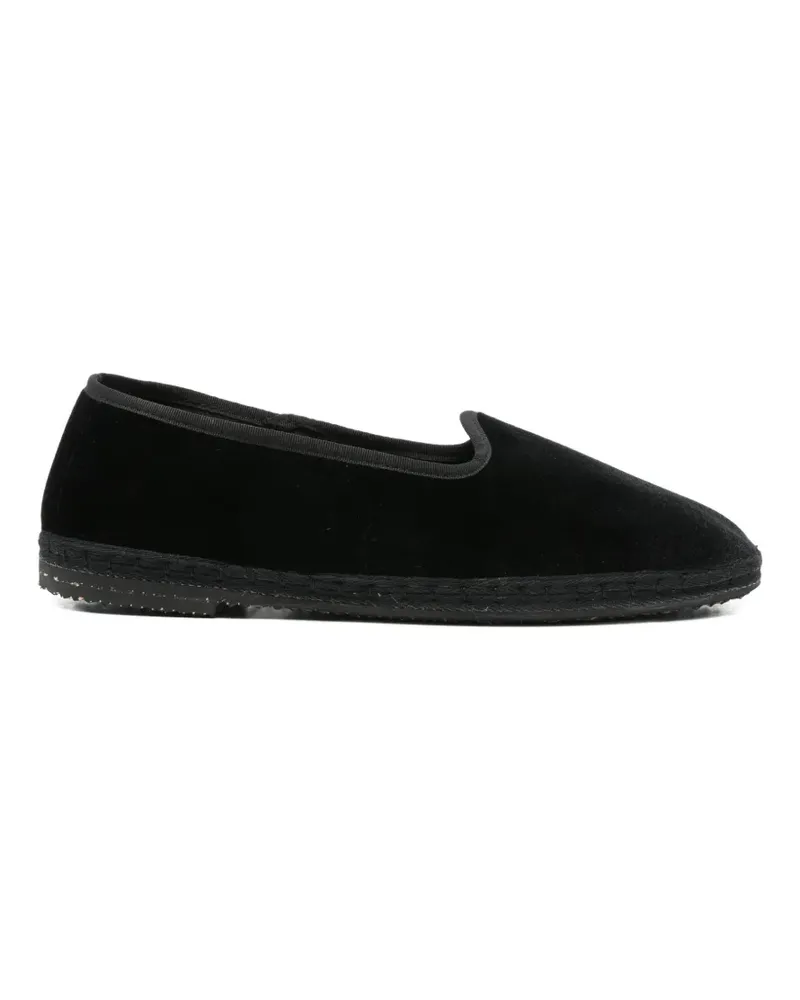 Manebí Loafer aus Samt - Schwarz Schwarz