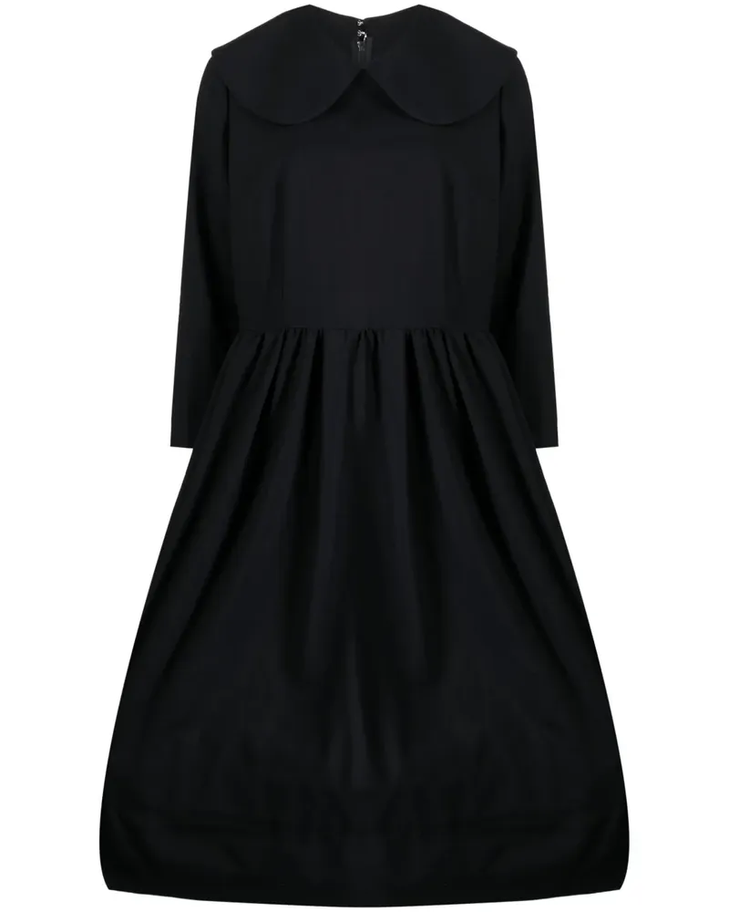 Comme des Garçons Minikleid mit Latzkragen - Blau Blau