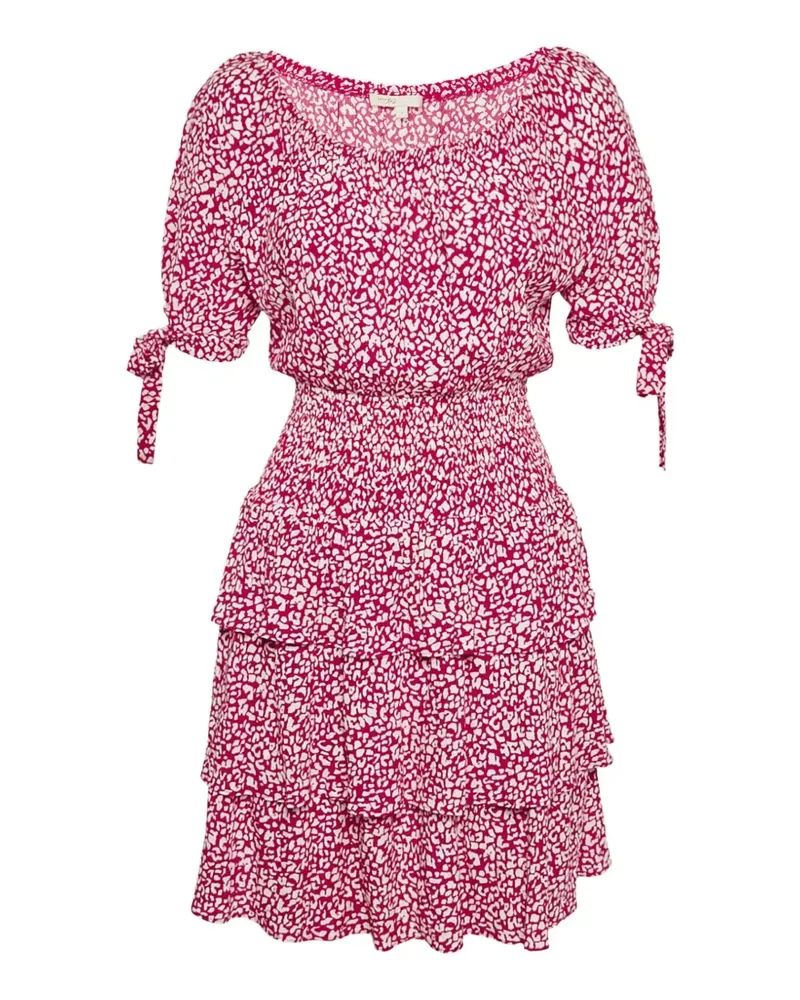 Maje animal-print midi dress - Rot Rot