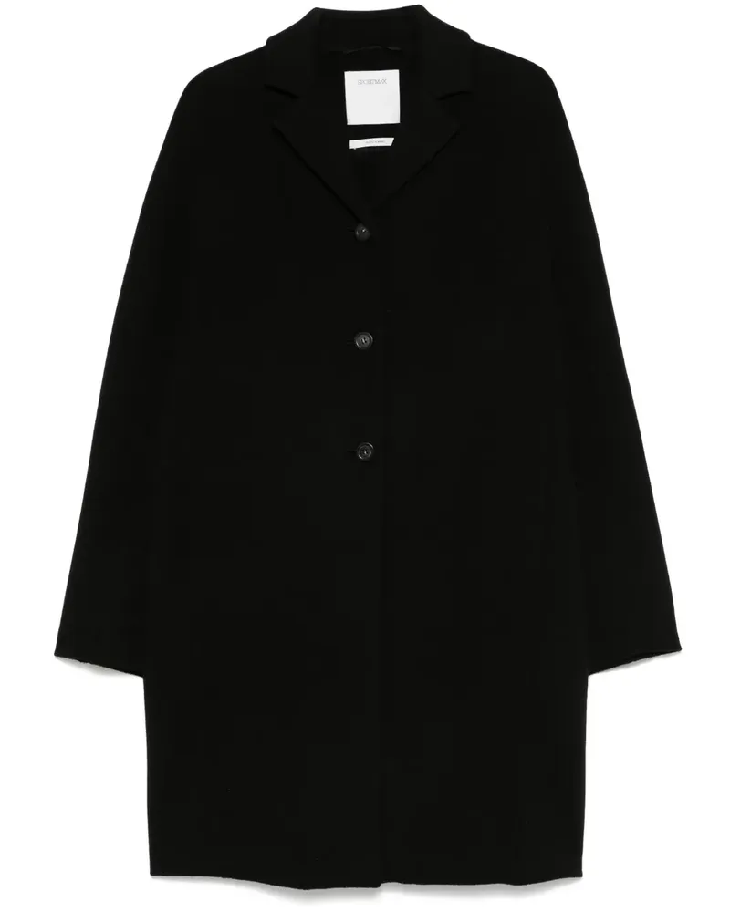 SPORTMAX Adria Mantel - Schwarz Schwarz