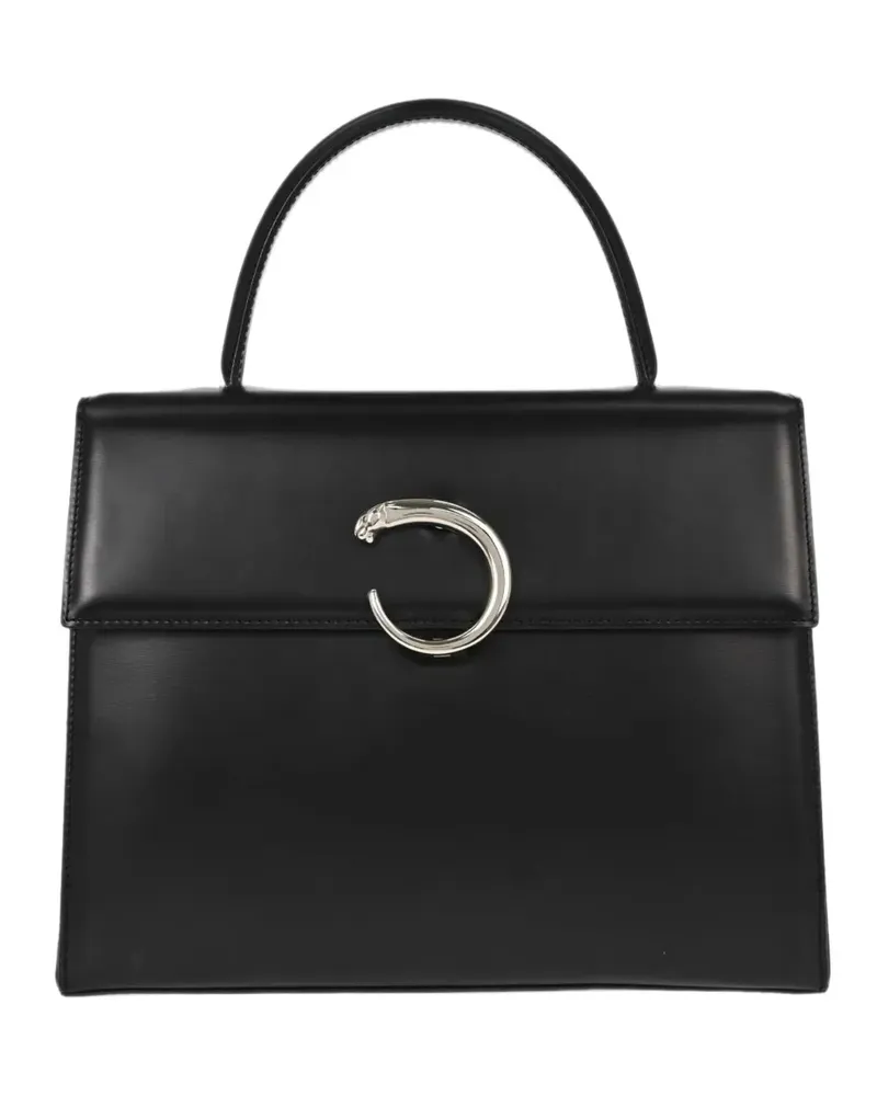 Cartier Panthère leather tote bag - Schwarz Schwarz