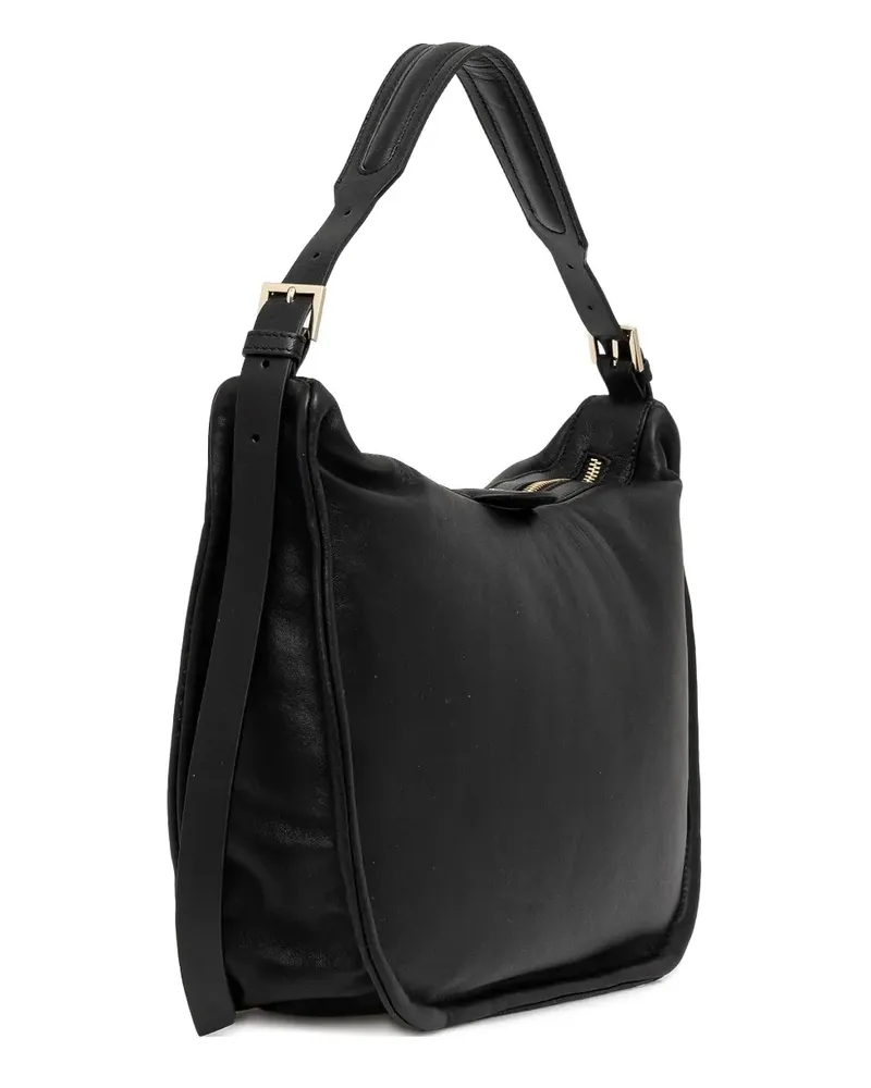 Guess Schultertasche mit Reißverschluss - Schwarz Schwarz