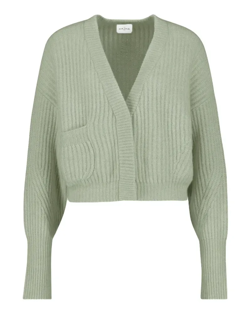 Le Kasha 1918 Monaco ribbed-knit cardigan - Grün Grün