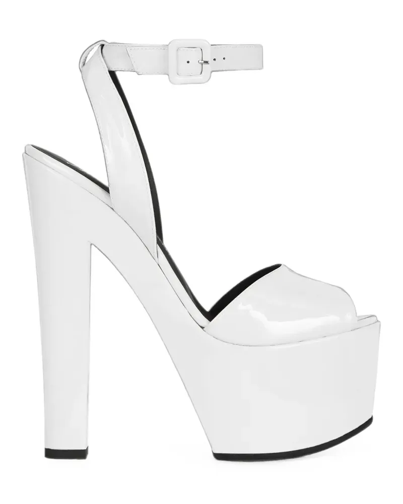 Giuseppe Zanotti Plateau-Pantoletten - Weiß Weiß