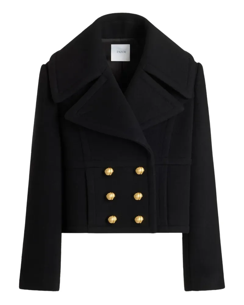 Patou Klassische Cabanjacke - Schwarz Schwarz