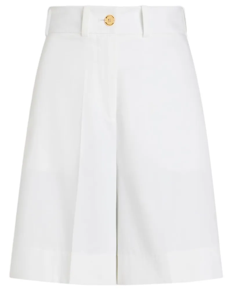Patou Bermudas aus Gabardine - Weiß Weiß