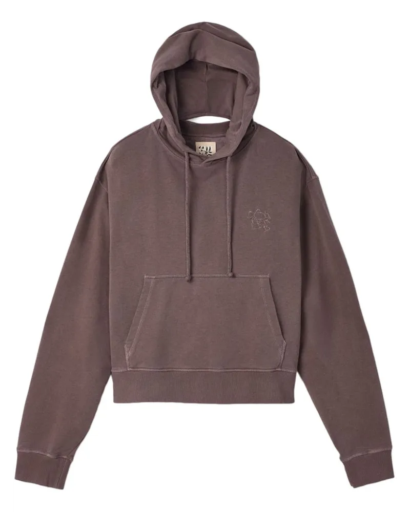 Camper Hoodie mit Logo-Stickerei - Braun Braun