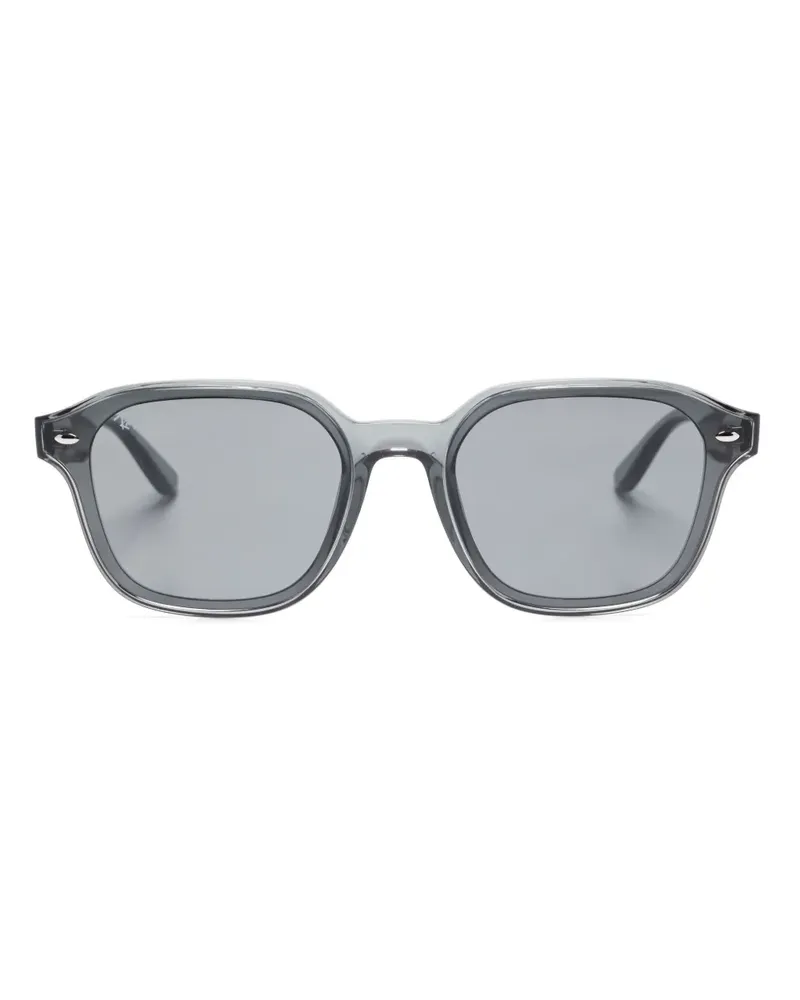 Ray Ban Sonnenbrille mit eckigem Gestell - Grau Grau