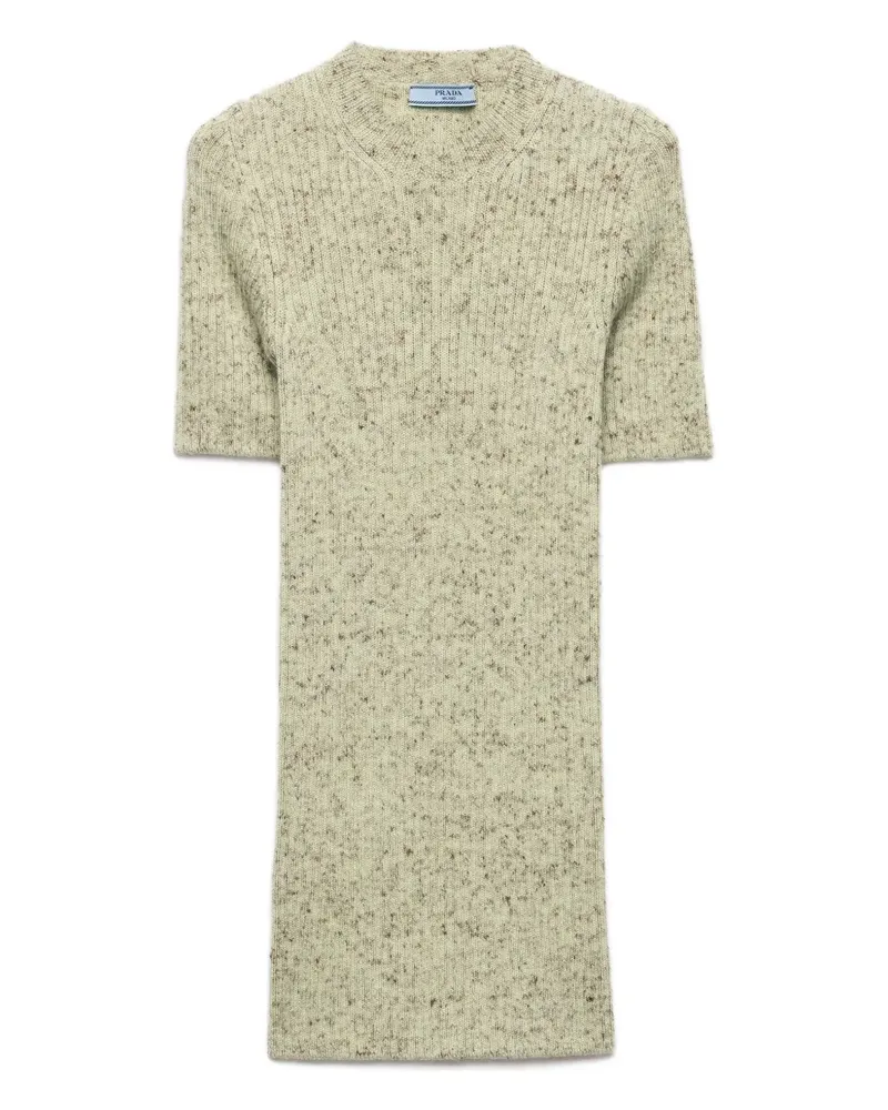 Prada Gerippter Pullover - Grün Grün