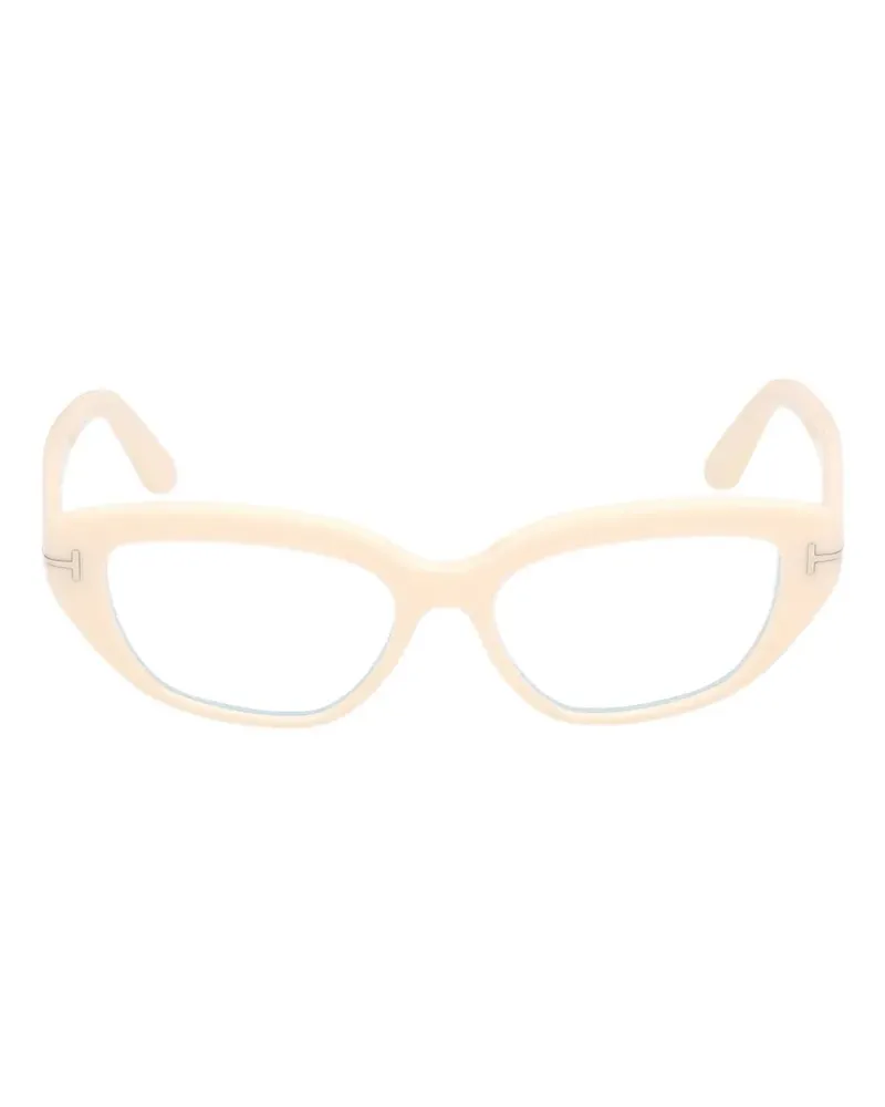 Tom Ford Brille mit Cat-Eye-Gestell - Nude Nude