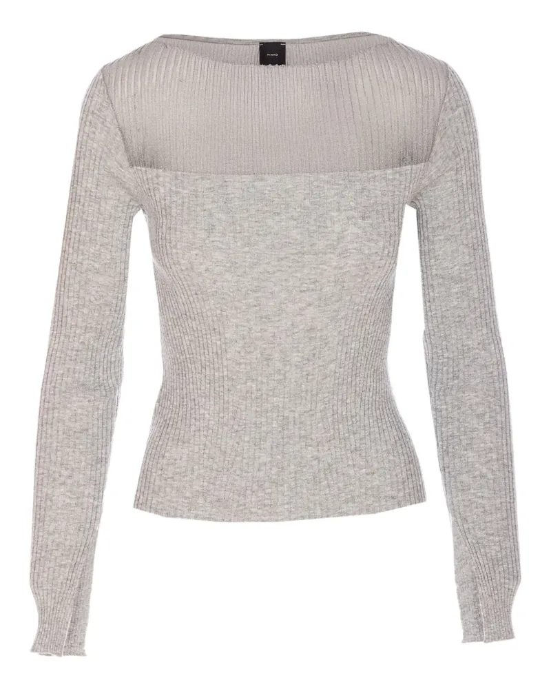 Pinko Colime Strickoberteil - Grau Grau
