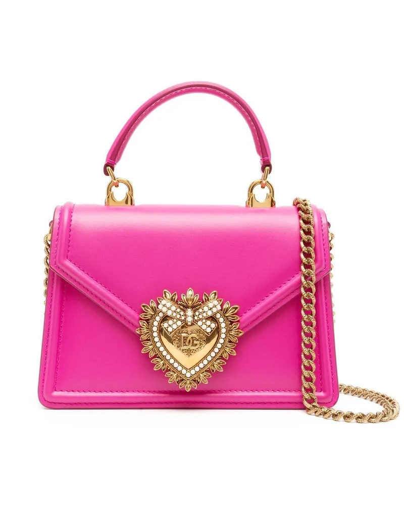 Dolce & Gabbana Kleine Devotion Handtasche - Rosa Rosa