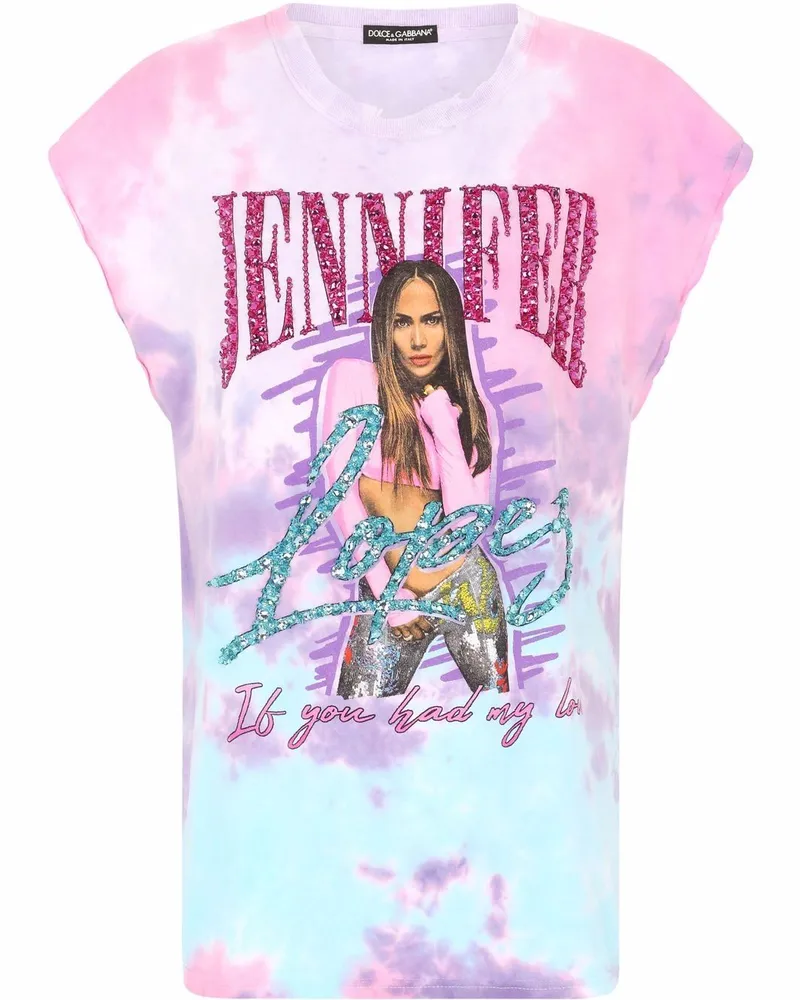 Dolce & Gabbana Jennifer T-Shirt - Rosa Rosa