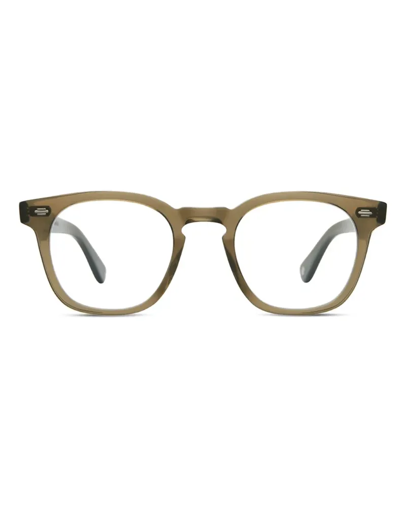 Garrett Leight Runde Byrne Brille - Grün Grün