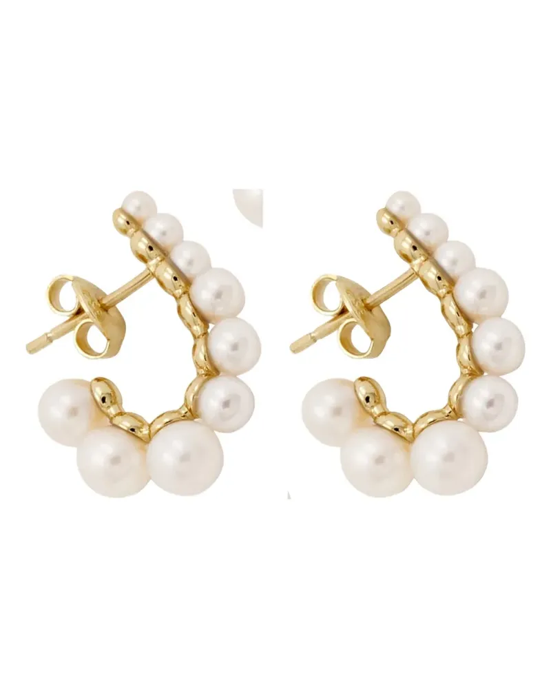 RAGBAG Olga pearl earrings - Gold Gold