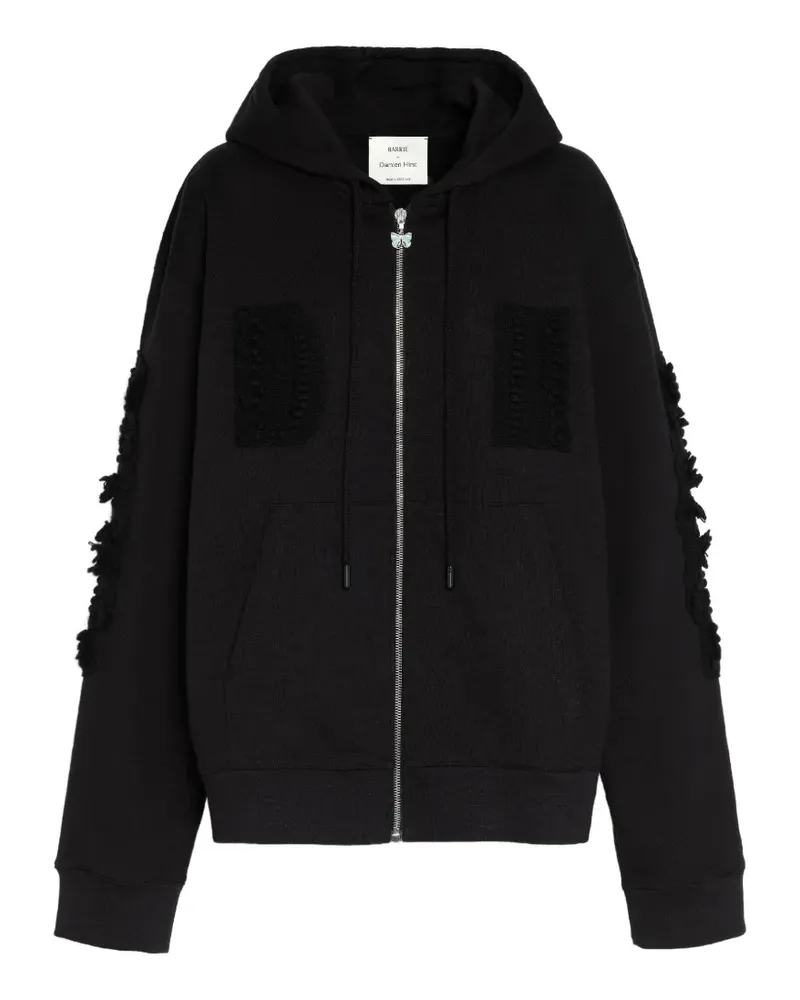 Barrie x Damien Hirst The Spots Hoodie mit Schmetterlings-Patch - Schwarz Schwarz