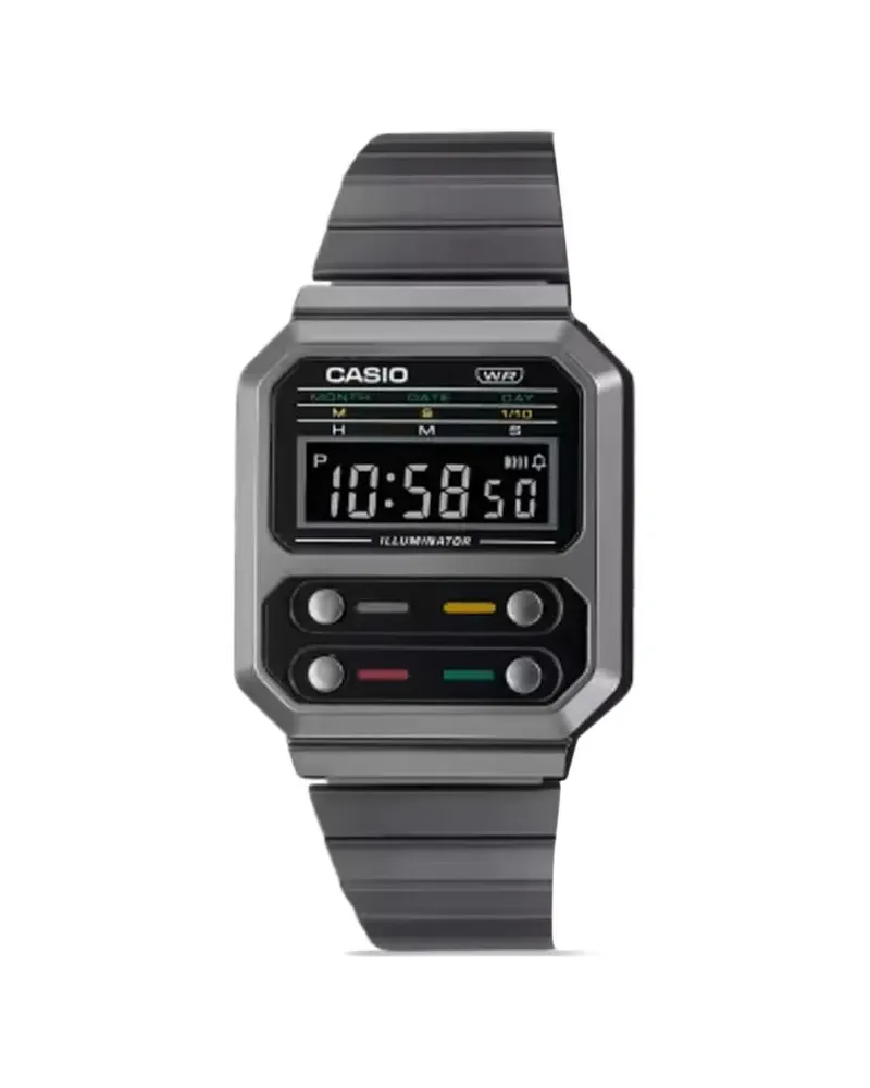 Casio A100 Series 40mm - Schwarz Schwarz