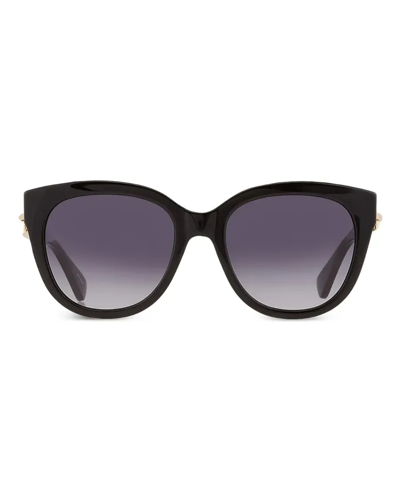 Moschino Schwarze Sonnenbrille Schwarz