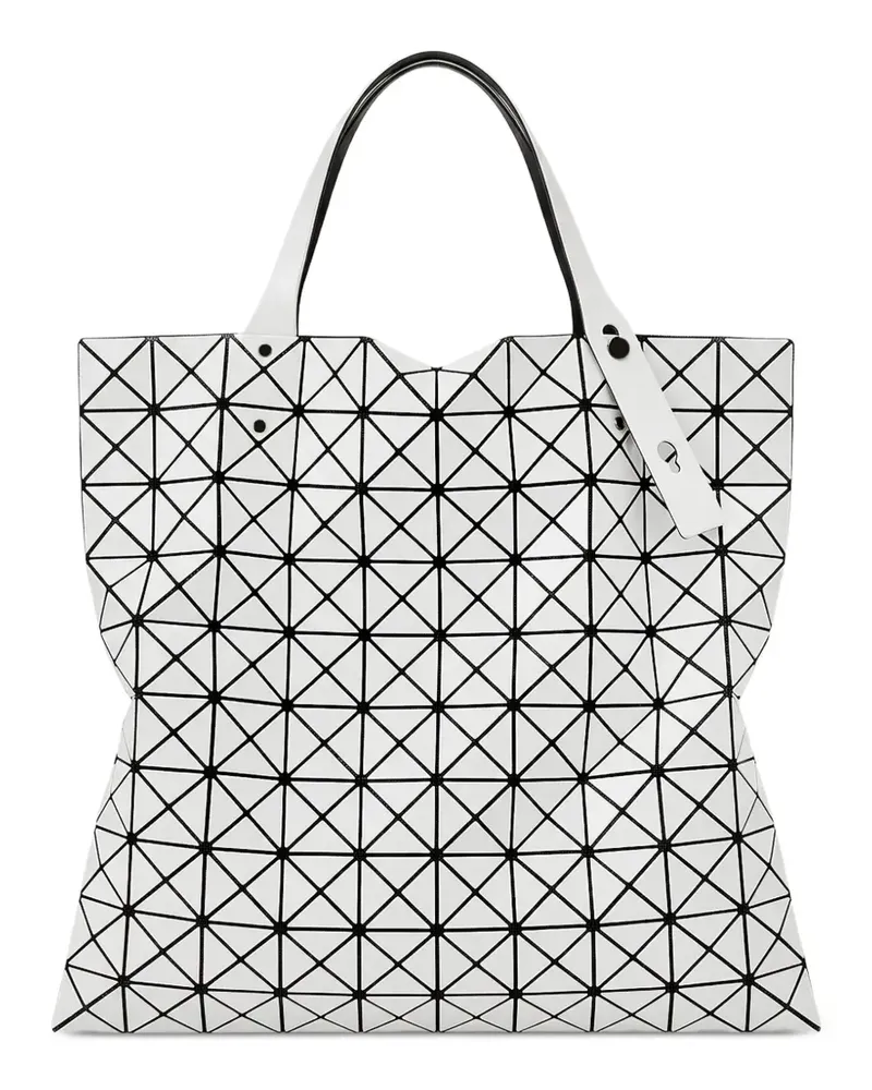 Issey Miyake Tote Bag mit geometrischen Einsätzen - Grau Grau