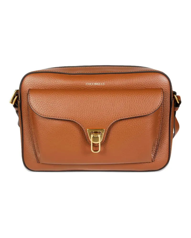Coccinelle Flap Beat Soft L Umhängetasche - Braun Braun