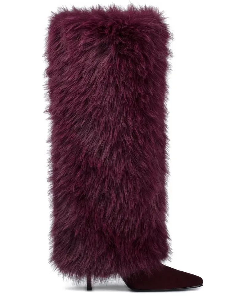 Le Silla Andy Wildlederstiefel mit Manschetten 110mm - Rosa Rosa