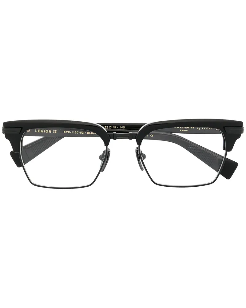 Balmain Legion-II BPX113C Brille im Wayfarer-Design - Schwarz Schwarz