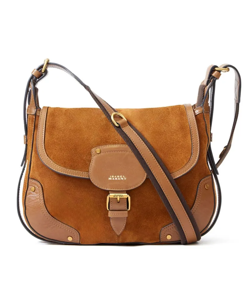 Isabel Marant Kleine Sierra Schultertasche - Braun Braun