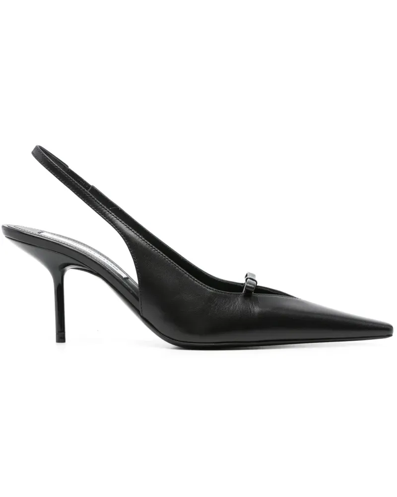Victoria Beckham Spitze Slingback-Pumps 75mm - Schwarz Schwarz
